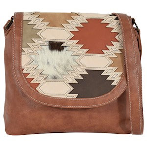 BG23015527 Catchfly Crossbody Cowhide southwest Aztec