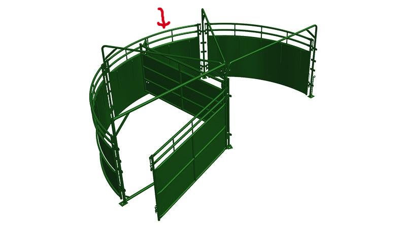 LE230 Tub Section - 10'-Curved