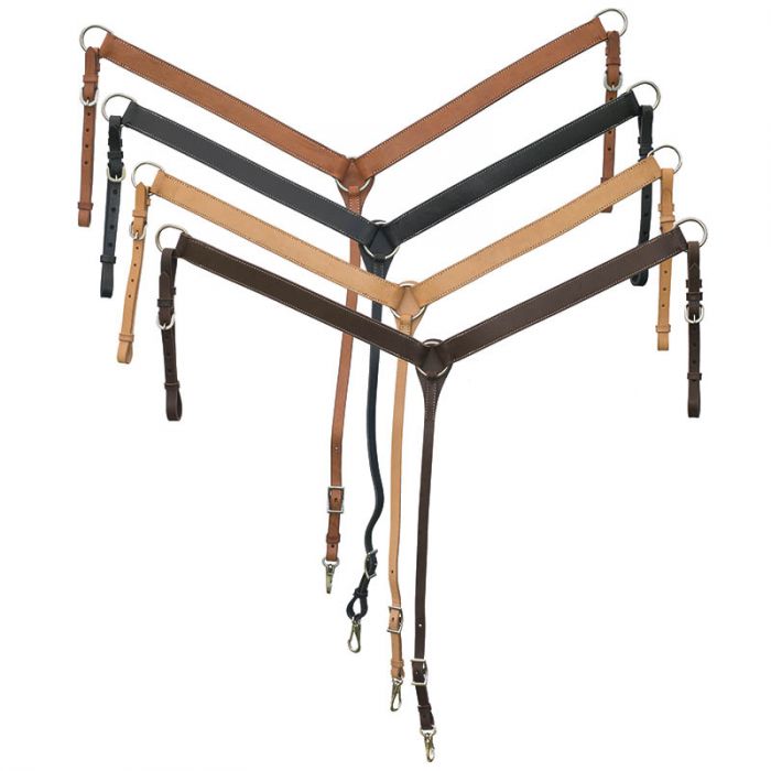 TK25-503--Chestnut Breastcollar Smooth Plain