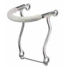 TK255118 Bit Hackamore Rawhide Braid Noseband