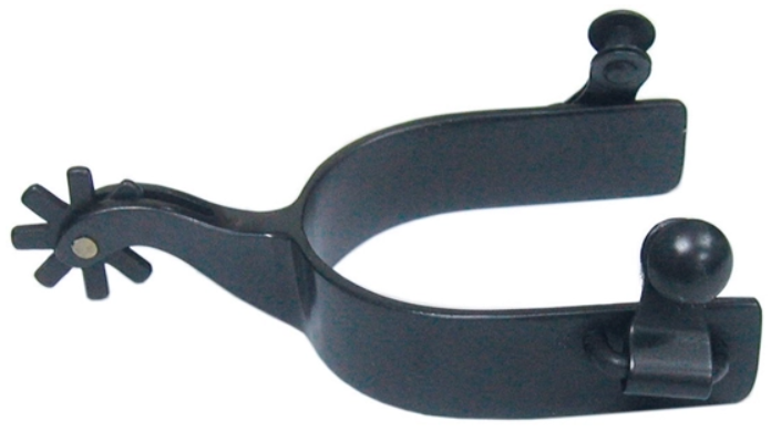 TK259-201 Spurs Ladies Black Steel