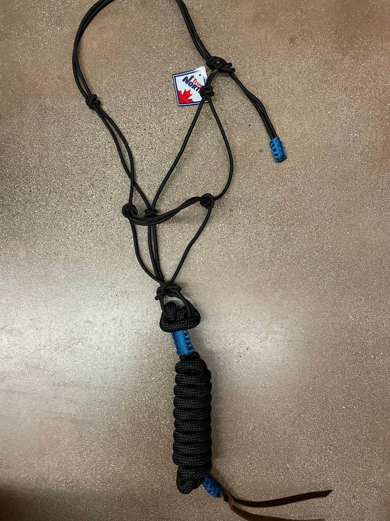 TKRH3359 Halter Working Rope w/10ft Loop Lead - Asst'd Colours