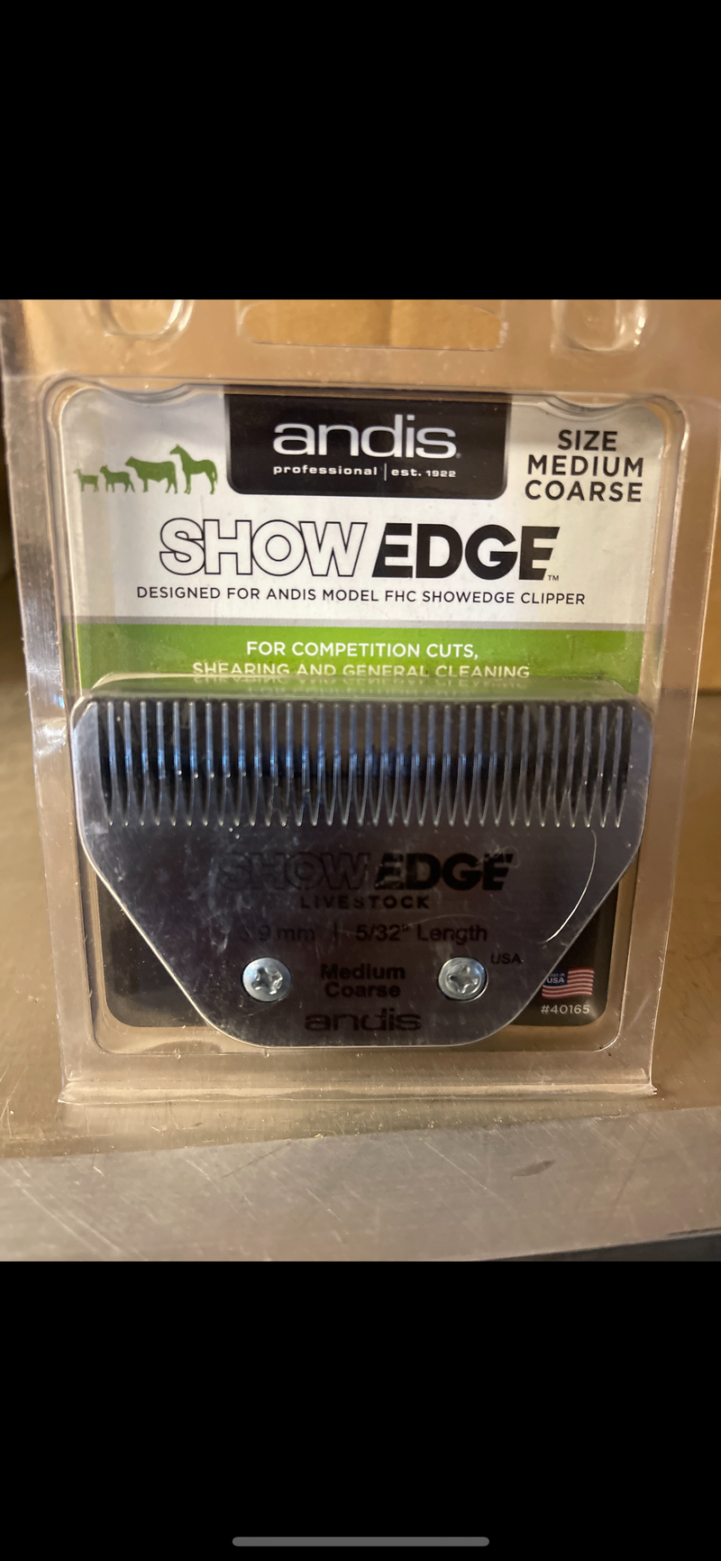 AC74304001 Andis: Clipper Blade Medium Coarse