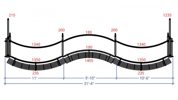 LE190 S-Alley A1 Section - 60''h
