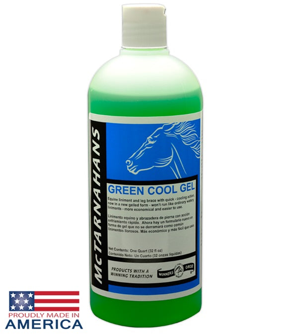 AC0668 Green Cool Gel Linament 32 oz