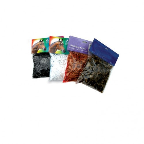 TK374416--Brown Braiding Bands Silcon Gel 500 pcs