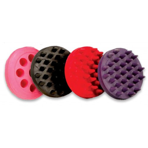 TK375715 Curry Comb All Rubber Oval Humane