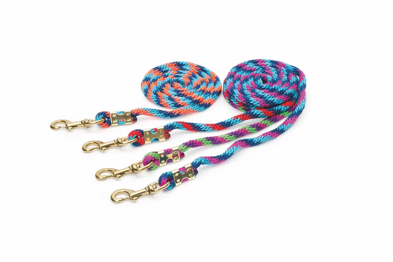 TK388--Or/Nv/Tq Lead Rope