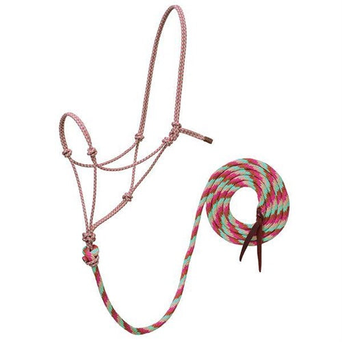 TK35801-50-AVG-412 Halter Ecoluxe Rope w/Lead Average