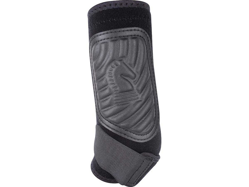 TKCF100-Front M-Charcoal Splint Boot Protective Classic Fit w/Extra Inside Proctection