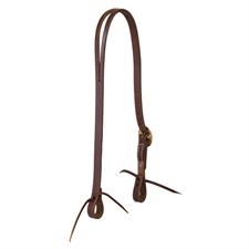 TK10-0504 Headstall SL/Ear 3/4" Brass Buckle