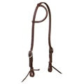 TK10-0508 Headstall Sliding Ear 5/8" SS Canyon Rose Work Tack