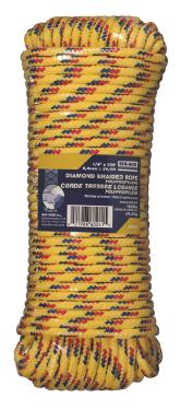 HG4528766 Rope Poly Diamond Braid 1/4x100
