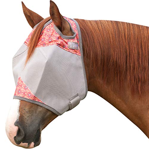 TKFMHSE-18--Mango Fly Mask Standard w/Ears "Crusader"