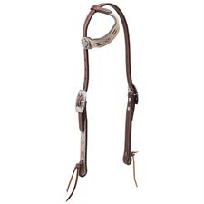 TK10-0408 Headstall  Sliding Ear "Winter Star"