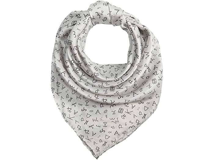 CL090500-33x33-White Scarf Wild Rag Brands