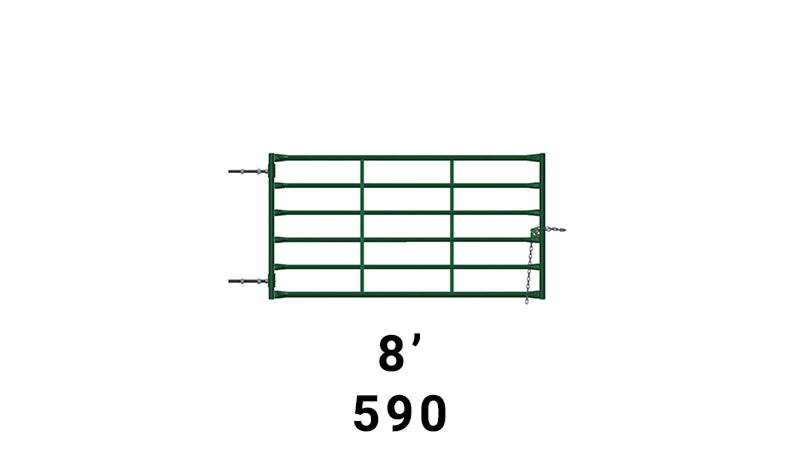 LE590 Corral Gate 8'
