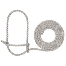 AC35-7900--33 Halter Rope Cattle - Gray