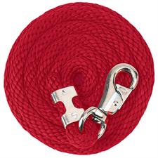 TK35-2110-10'-Red Poly Rope Lead 10' Bull Snap