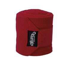 TK35-4205--Red Polo Leg Wraps Fleece 4PK