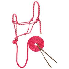 TK35-7804-Average-Pk/Gy Halter Rope Diamond Reflective w/Lead
