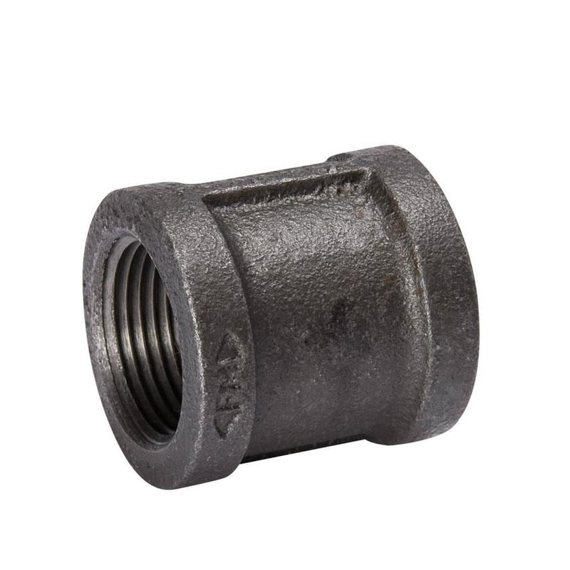 LE4321-0100075 Coupling 3/4" Black