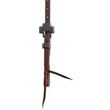 TK10036-02-08 Headstall Split Ear Rasp Buckle