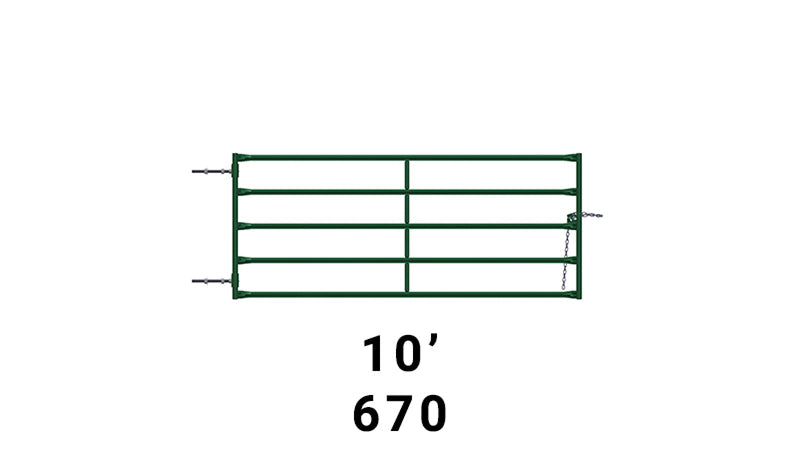LE670 Heavy Duty Gate 10'