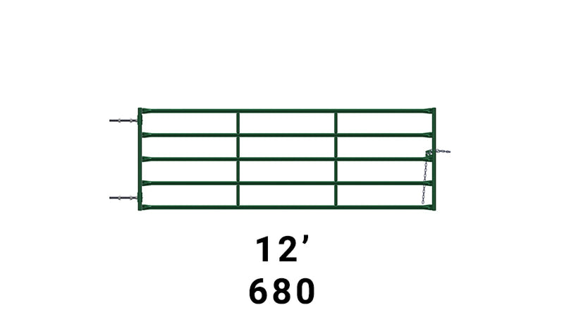 LE680 Heavy Duty Gate 12'