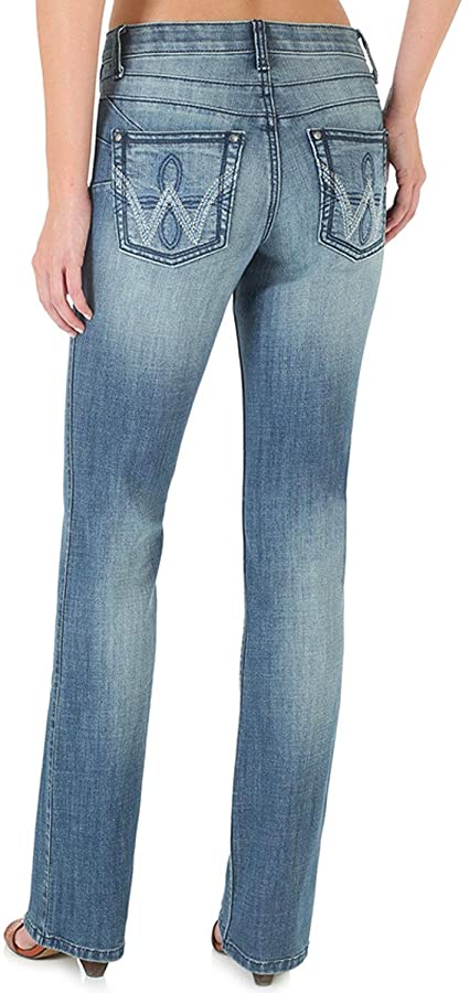CLWRQ25HF Ladies Jeans Wrangler Q-Baby Booty Up