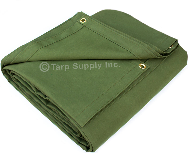 HG41-0112 Tarp 9'x12' Green Heavy Duty