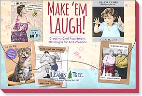BGAST90789 Cards: 20 Blank Assortment - Make Em Laugh