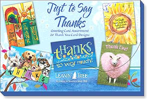 BGAST90798 Cards: 20 Blank Assortment - Just To Say Thanks