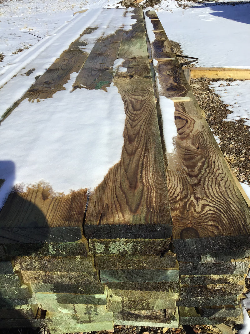 FE125 Lumber TREATED 2"x 8"x 16'