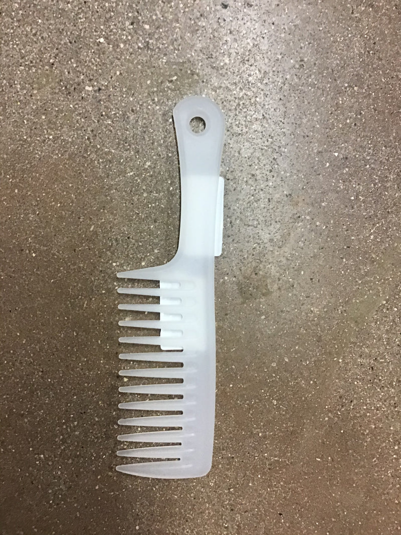 AC374440--White Comb Plastic Mane & Tail