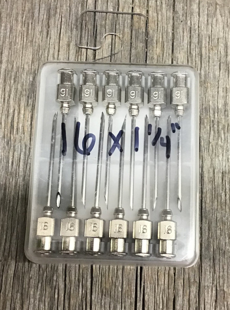 AC002-119 Needle S.S. 16gax1 1/4"/Doz.