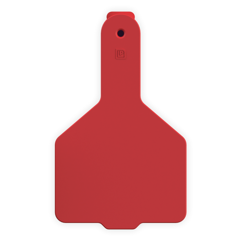 ACCALF1--Red LEADER 1 Piece Calf Tag
