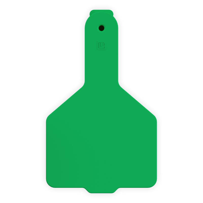 ACCALF1--Green LEADER 1 Piece Calf Tag