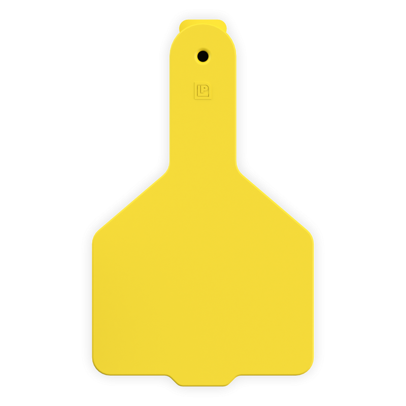 ACCALF1--Yellow LEADER 1 Piece Calf Tag