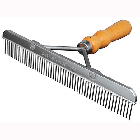 ACCOMB*W-REG Comb Regular Aluminum c/w Wood Handle