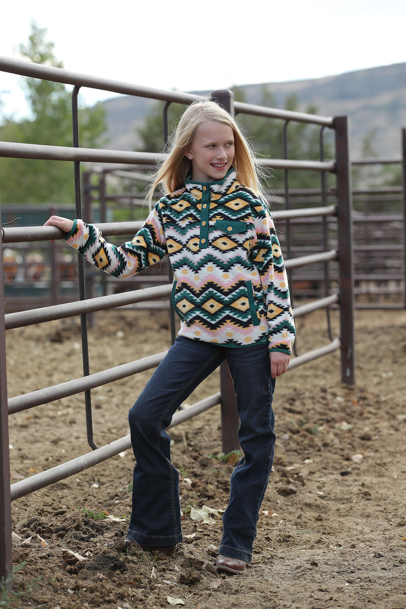 CLCWK8720001 Girls Fleece Pullover