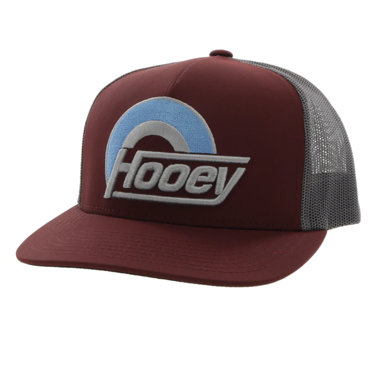 CL2215T-OSFA-Maro/Gry Cap- Hooey "Suds"