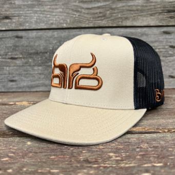CLCAP2-O/S-Kahki/Br Baredown Cap- Flat