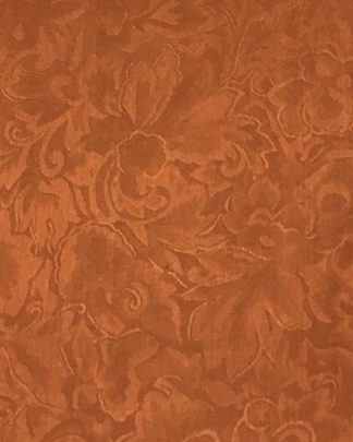 CLSCRFJACQ--Rust Scarf Silk Cowboy Jacquard