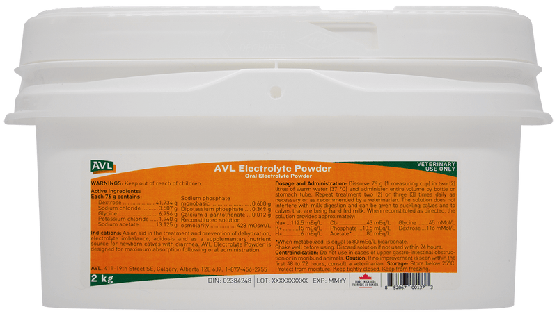 AC1021-027 AVL Electrolyte Pwd 2Kg