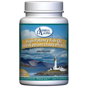BG124103 Omega Alpha High Potency Fish Oil Caps