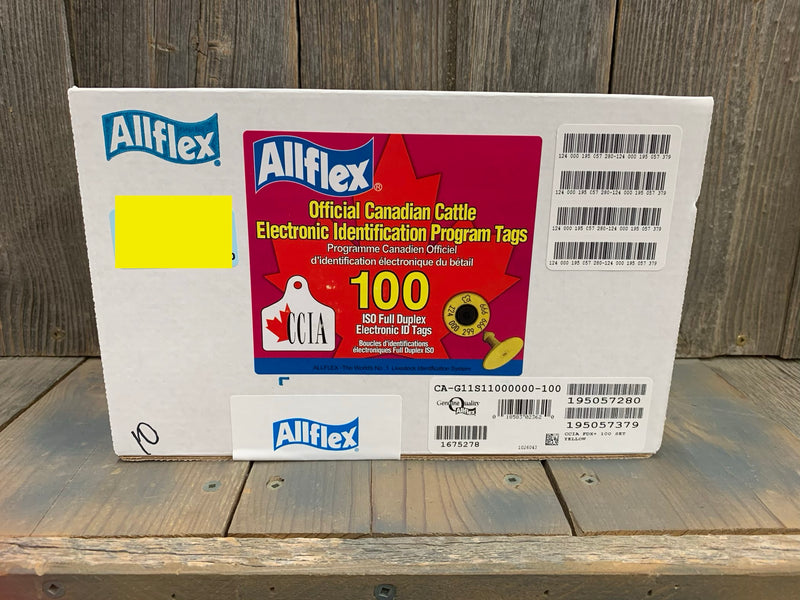 CCIA3 CCIA Allflex Tags 100/pkg