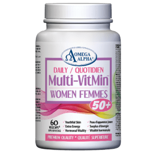 BG130906 Omega Alpha Daily Multi-Vitamin Women 50+ 60 cap