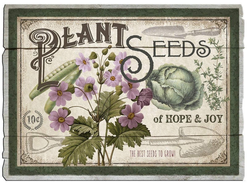 BGNB-25810 Sign - Plant Seeds