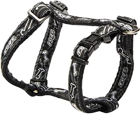 PSD598-02682-SMALL-Black Dog Harness ROGZ "Jelly Bean"